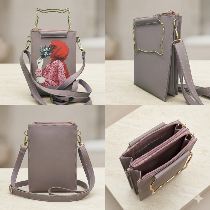 🆔 83 - Women Artistic Print Crossbody Handbag . . . . . . . . . . . . . . . . . . . . . . . . . . . . . . . . . . . . . . . . . . . . . . . . . . . . . . . . . . . . . . . . . . . . . . . . . . . . . . . . 🔴#Tags, ( Fashion Shoulder Purse Artistic Mobile )