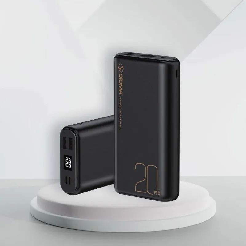 π 831 - SiGMA Ababeel Power Bank 20,000mAh, 22.5w (SC-93)