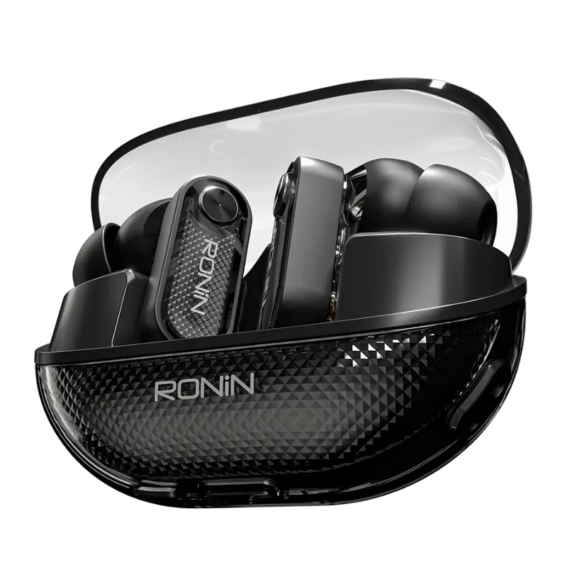 🆔 262 - Ronin Glaze Wireless Earbuds (Model-R-7145) . . . . . . . . . . . . . . . . . . . . . . . . . . . . . . . . . . . . . . . . . . . . . . . . . . . . . . . . . . . . . . . . . . . . . . . . . . . . . . . . 🔴#Ronin Glaze Earbuds,#Quad Mic ENC Earbuds,#Dual Device Connection Earbuds,#Calling Wireless Earbuds,#Bluetooth 5.4 Earbuds