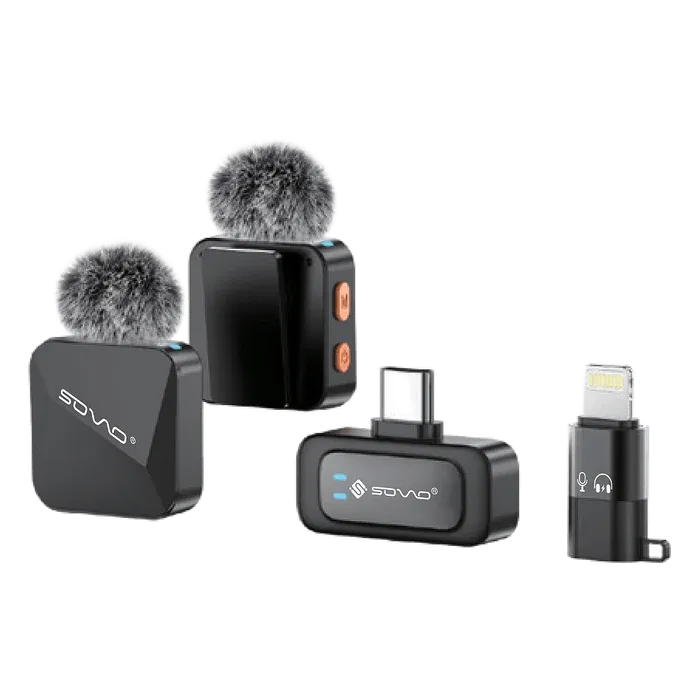 🆔 325 - SOVO ZIVO Dual Wireless Lavalier Microphone (Model-SWM-556) . . . . . . . . . . . . . . . . . . . . . . . . . . . . . . . . . . . . . . . . . . . . . . . . . . . . . . . . . . . . . . . . . . . . . . . . . . . . . . . . 🔴#Tags,(Wireless Lavalier Microphone, Dual Wireless Mic, SOVO Zivo Microphone, Clip On Mic For iPhone, Noise Cancelling Microphone)