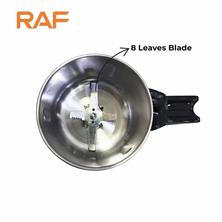 🆔 48 - RAF Spice & Coffee Grinder 350g 8-Blade (R-7117) . . . . . . . . . . . . . . . . . . . . . . . . . . . . . . . . . . . . . . . . . . . . . . . . . . . . . . . . . . . . . . . . . . . . . . . . . . . . . . . . 🔴#Tags, (Electric Coffee Grinder Machine, Stainless Steel Spice Grinder, 350g Capacity Dry Mill, High-Speed Masala Grinder, Compact Kitchen Grinding Device)