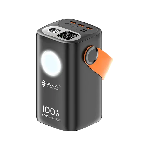 🆔 630 - SOVO MEGA Power Bank 60,000mah 100w (SPB-662)