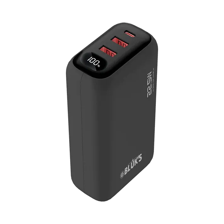 🆔 768 - BLUK's Ultra Fast Charging Power Bank 30,000mAh 22.5w (BX-401)
