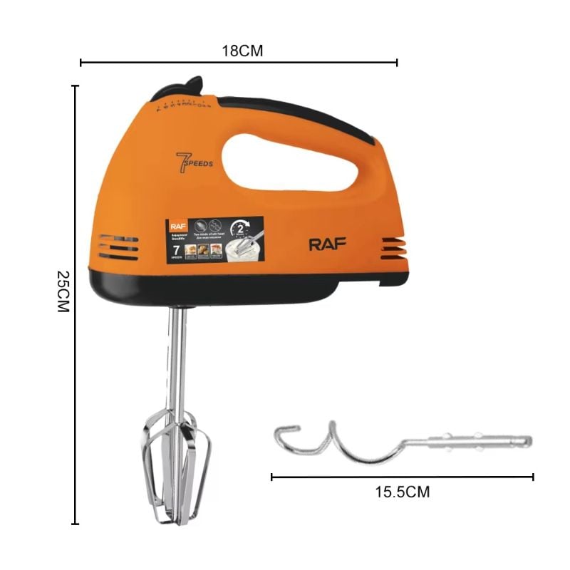 🆔 255 - RAF Electric Hand Mixer (Model-R.6633B) . . . . . . . . . . . . . . . . . . . . . . . . . . . . . . . . . . . . . . . . . . . . . . . . . . . . . . . . . . . . . . . . . . . . . . . . . . . . . . . . 🔴#Tags,(Electric Hand Mixer, 7 Speed Food Mixer, Kitchen Dough Blender, RAF Hand Mixer, 260W Egg Beater)
