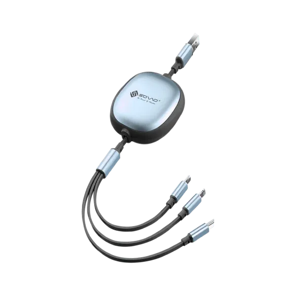 🆔 676 - SOVO PROTON Cable 3 in 1 100w (SC-118)