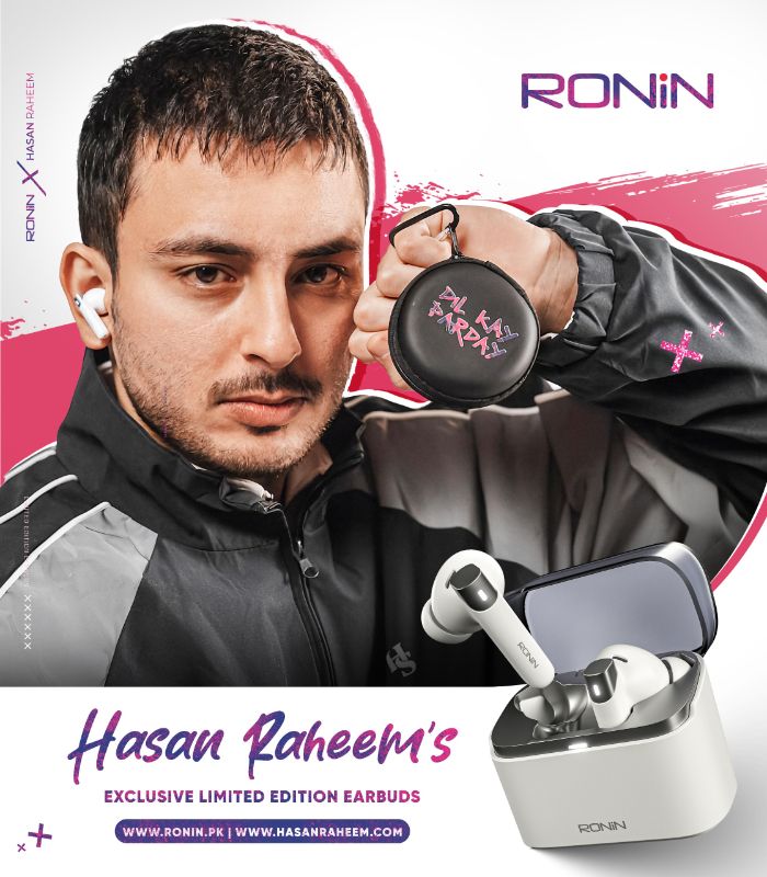 🆔 501 - RONIN - HASAN RAHEEM'S - LIMITED EDITION EARBUDS (R-7110)
