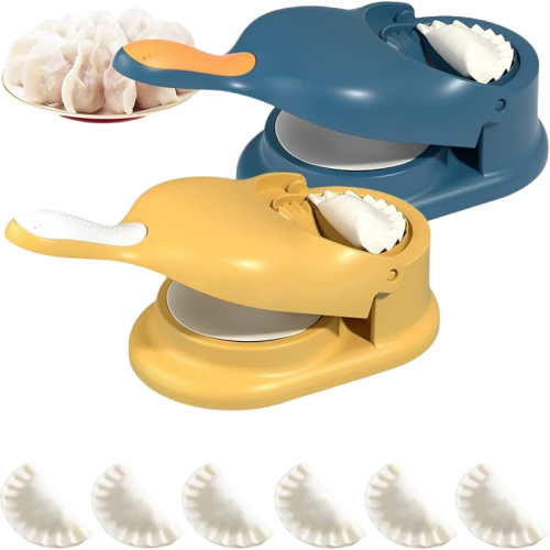 🆔 010 - 2-in-1 Manual Dumpling and Samosa Press Maker . . . . . . . . . . . . . . . . . . . . . . . . . . . . . . . . . . . . . . . . . . . . . . . . . . . . . . . . . . . . . . . . . . . . . . . . . . . . . . . . 🔴#Tags, (Kitchen Food Press Tool, DIY Cooking Mould Set, Hand Pressed Ravioli Maker, NonStick PP Chef Accessory, Quick Home Pastry Preparer)