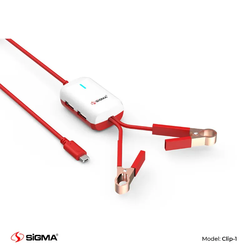 π 838 - SiGMA Clip Charger 3.0A Micro (Clip-1)