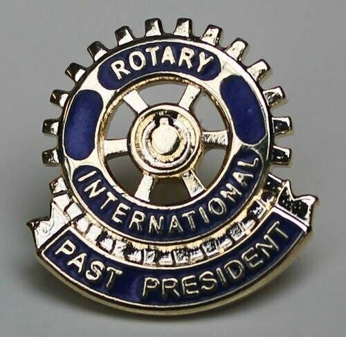 Past President badge