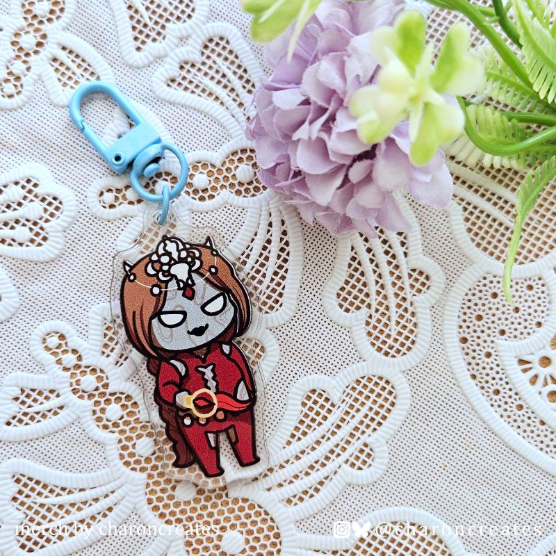 BG3 chibi girls keychain