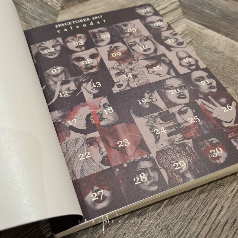 Spacetober 2017 artbook