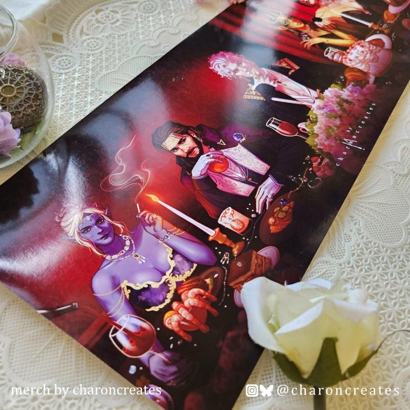 BG3 Dine with the Devil A3 print