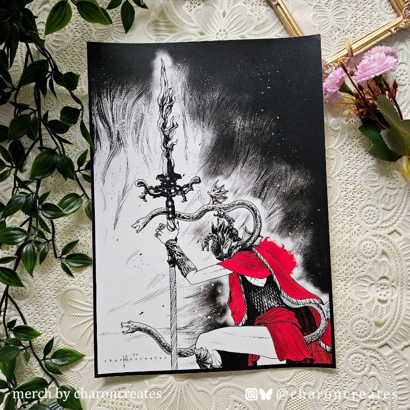 Messmer the Impaler A4 print