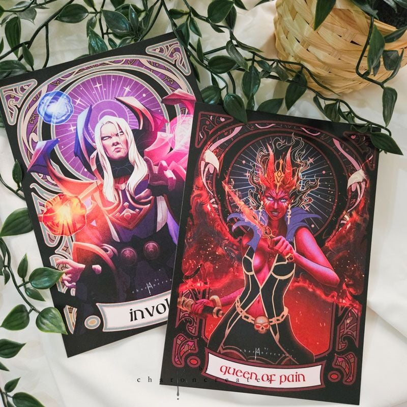 DoTA 2 Arcana A5 prints
