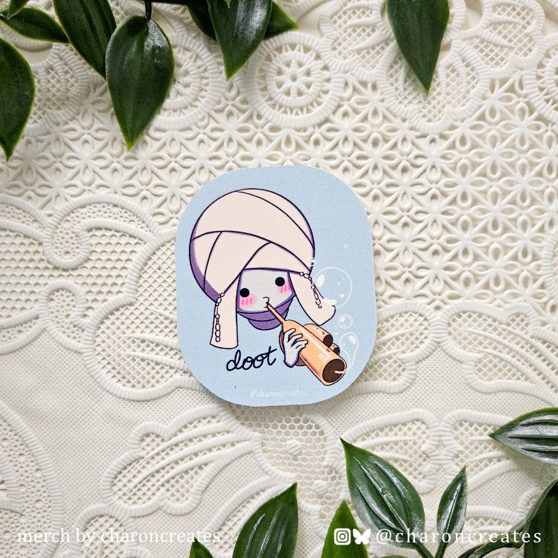 Elderp Ring diecut stickers