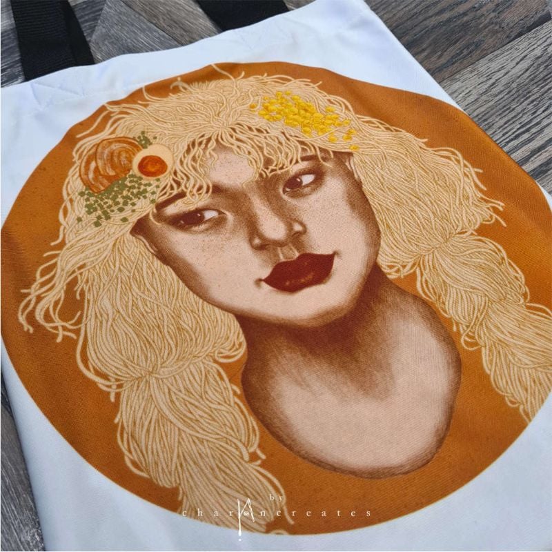 Ramen Girl tote bag