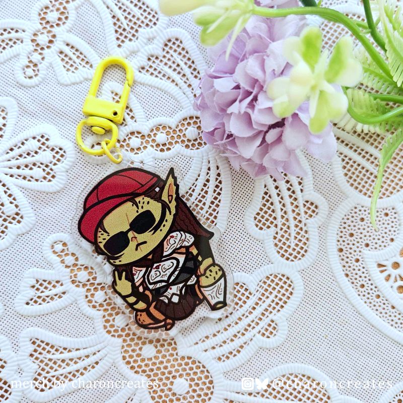 BG3 chibi girls keychain