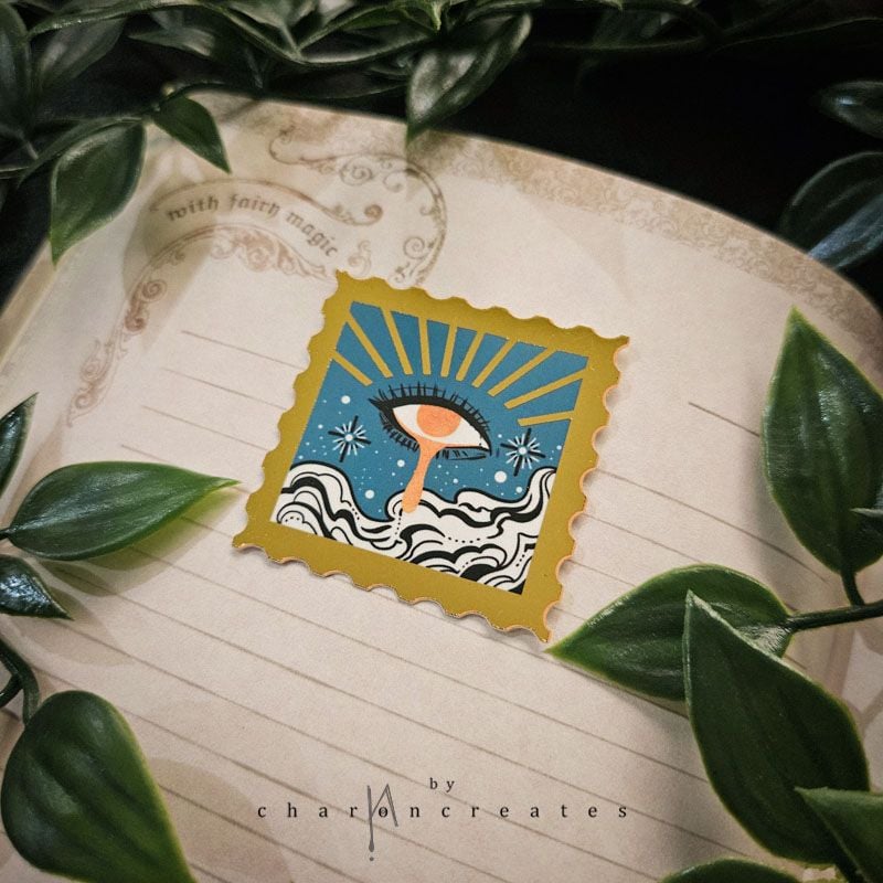 Abstract original diecut stickers