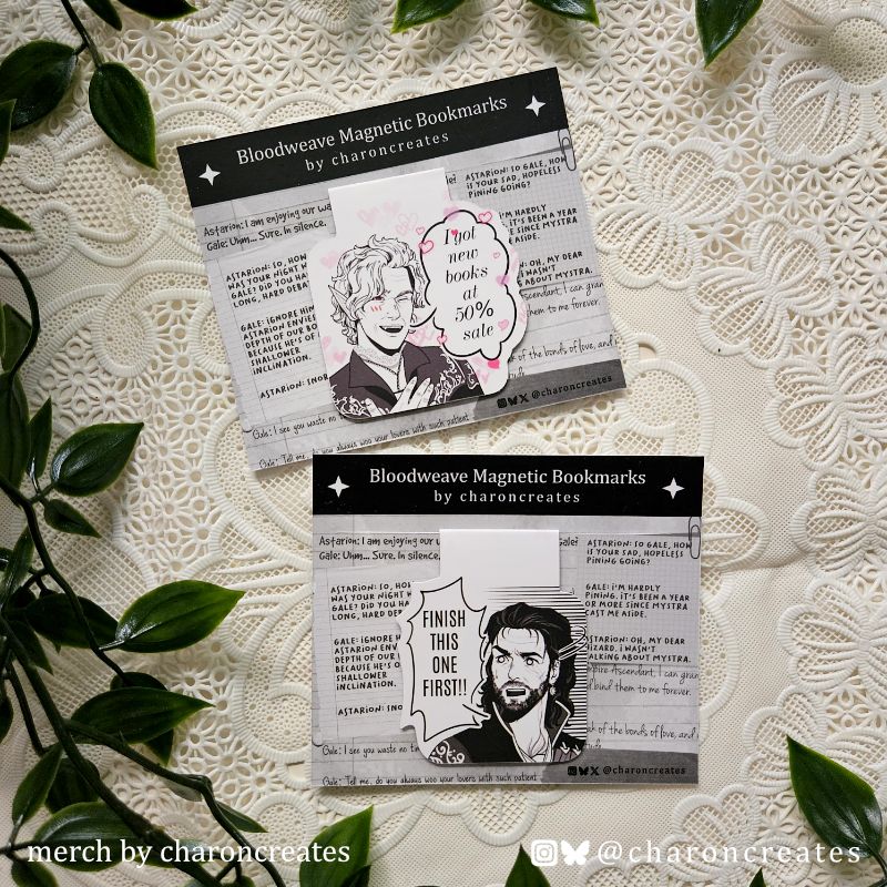 BG3 Magnetic Bookmark