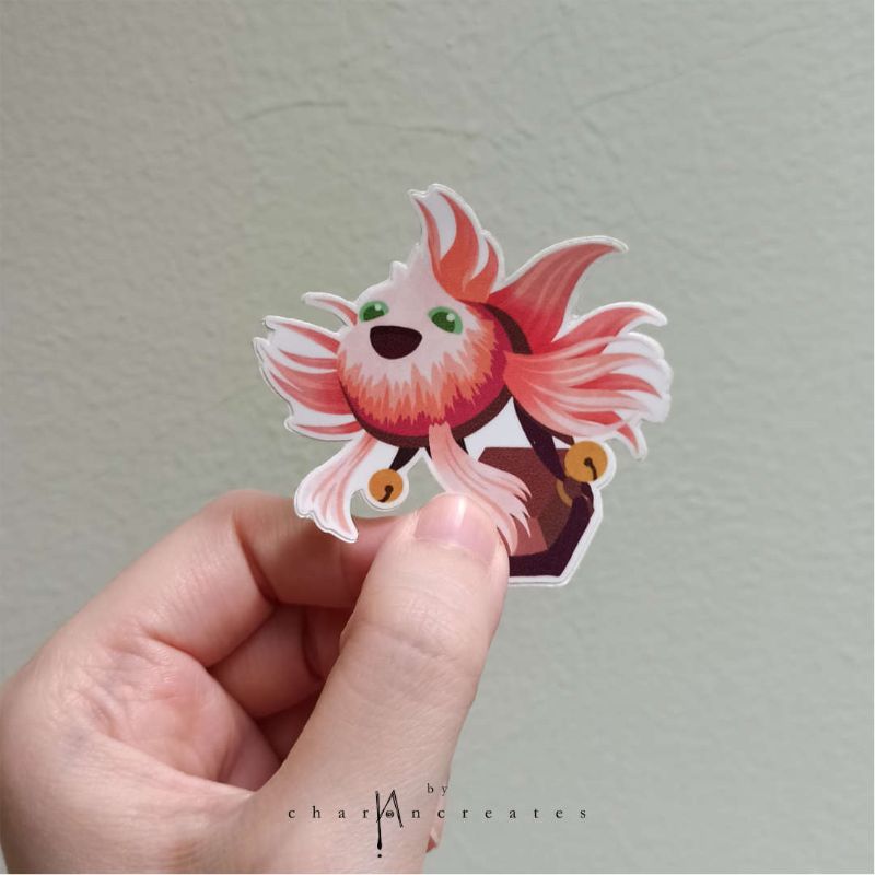 DoTA 2 courier diecut sticker
