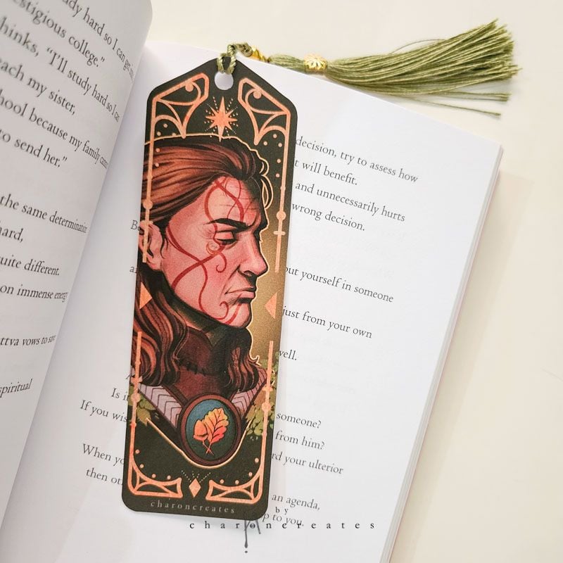 BG3 Bookmark with tassel