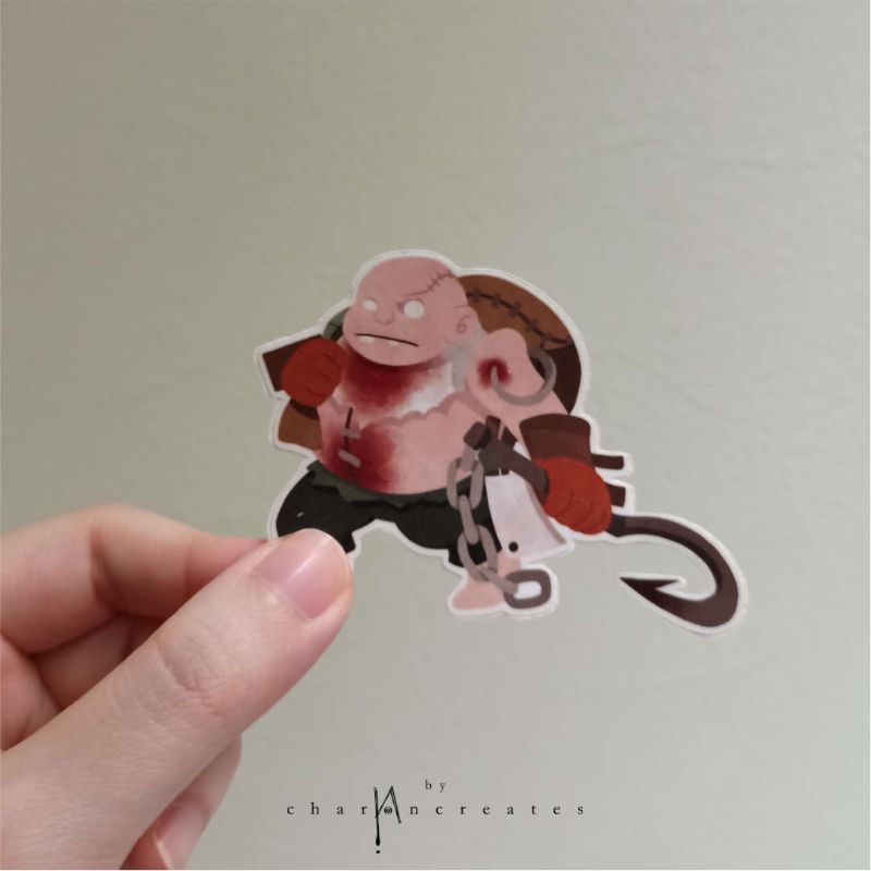 DoTA 2 courier diecut sticker
