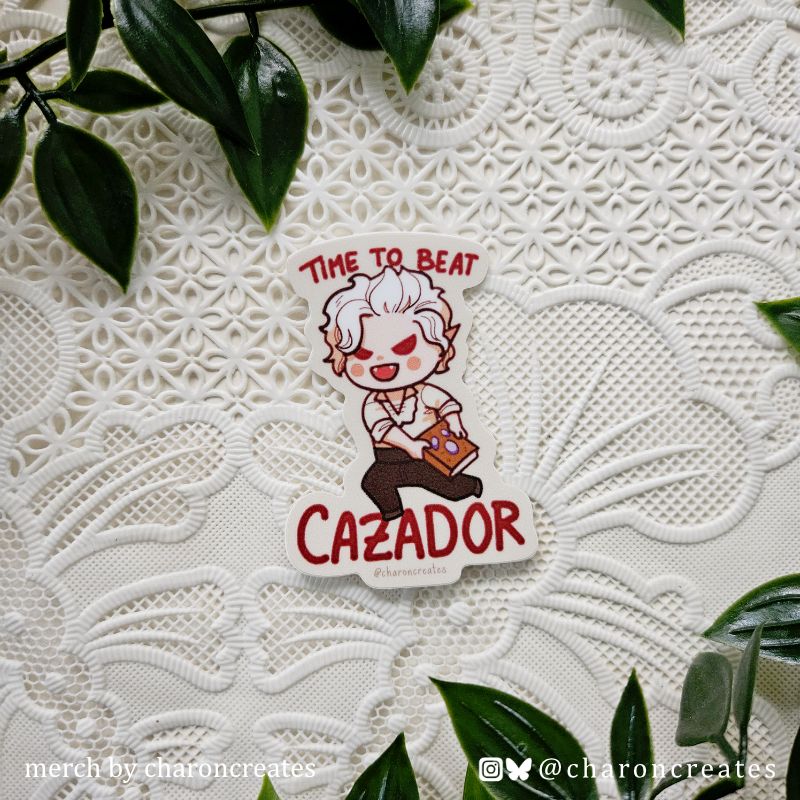 BG3 chibi diecut sticker
