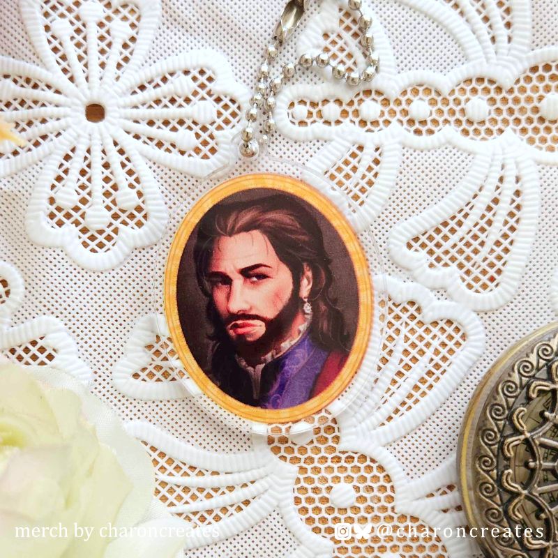 BG3 locket keychain
