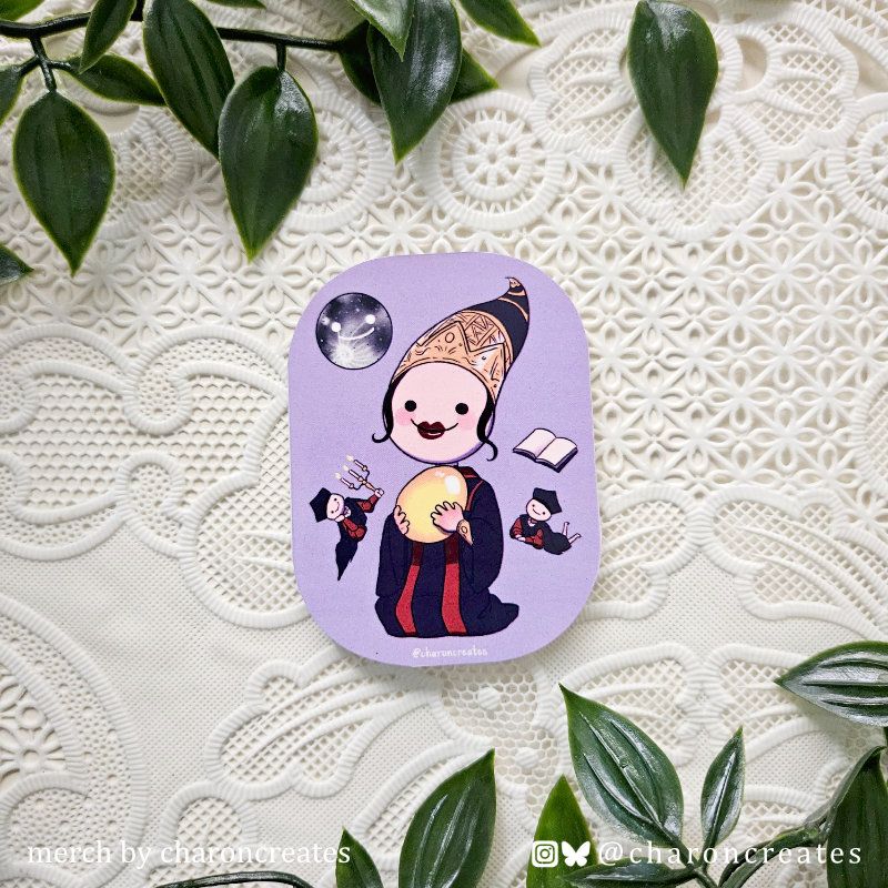 Elderp Ring diecut stickers