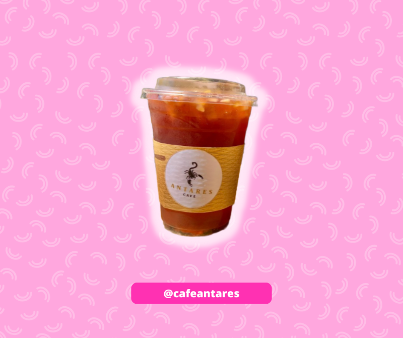 Té Fresa-kiwi frio 16 onzas