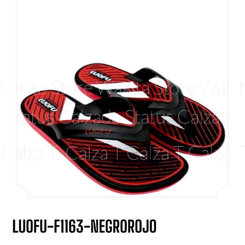 LUOFU-F1163-NEGROROJO