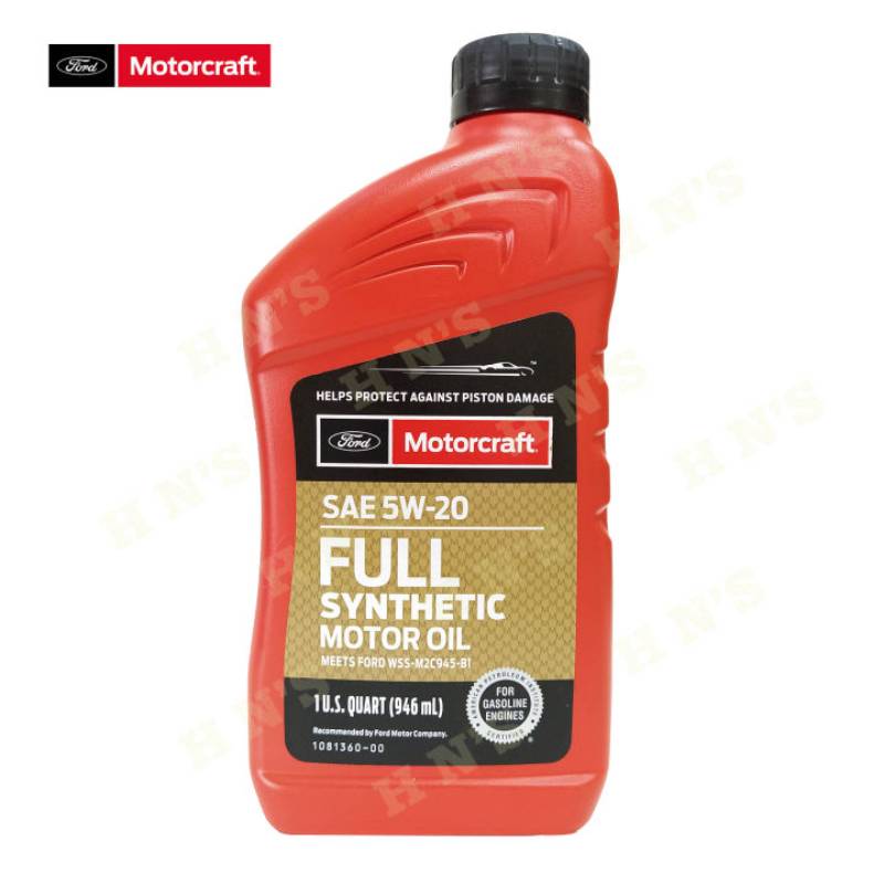 FORD MOTORCRAFT FULLY SYNTHETIC OIL