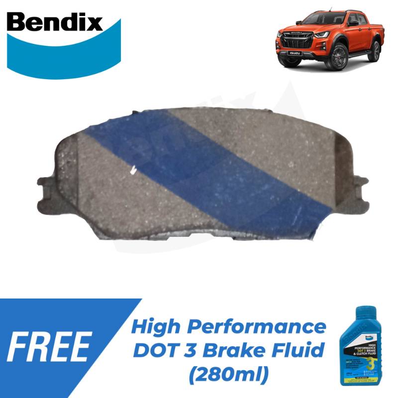 Isuzu D-max 2WD 2019-2022 and MU-X 2022-2023 FRONT BRAKE PAD DB-2533