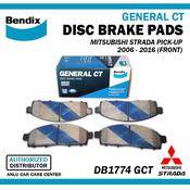 MITSUBISHI FUZION / MONTERO SPORT (2008 - 2016) FRONT BRAKE PAD DB-1774