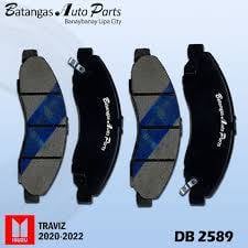 Isuzu Traviz 2020-2022 FRONT BRAKE PAD DB-2589