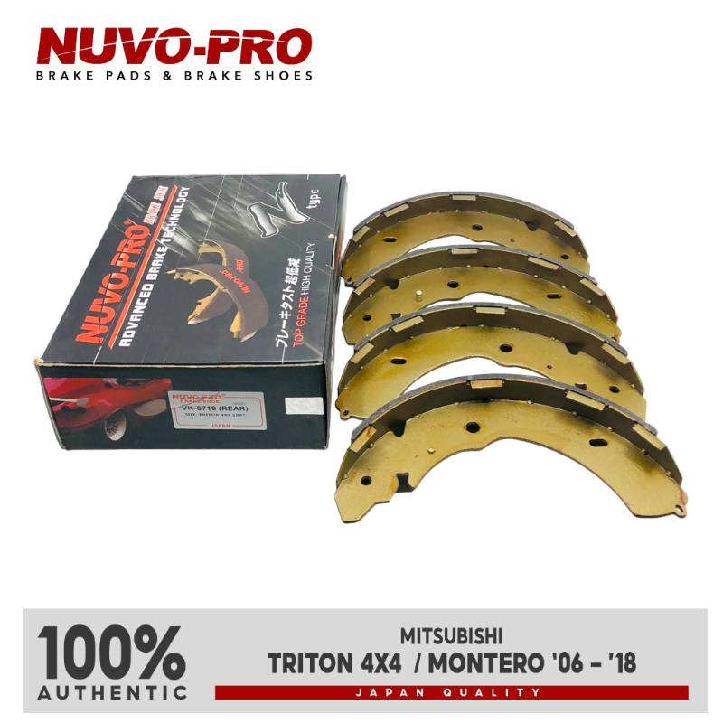 Mitsubishi Triton 4X4 2006 - 2018 / Montero Sports 2006 - 2019 BRAKE SHOE AK-6719