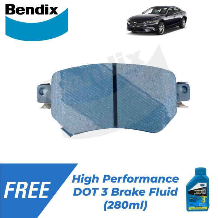 Mazda 6 2018-2022 REAR BRAKE PAD DB-2425