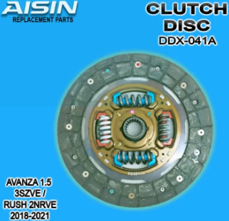 AVANZA 1.5 3SZVE / RUSH 2NRVE 2018-2021 CLUTCH DISC CD-DDX-041A