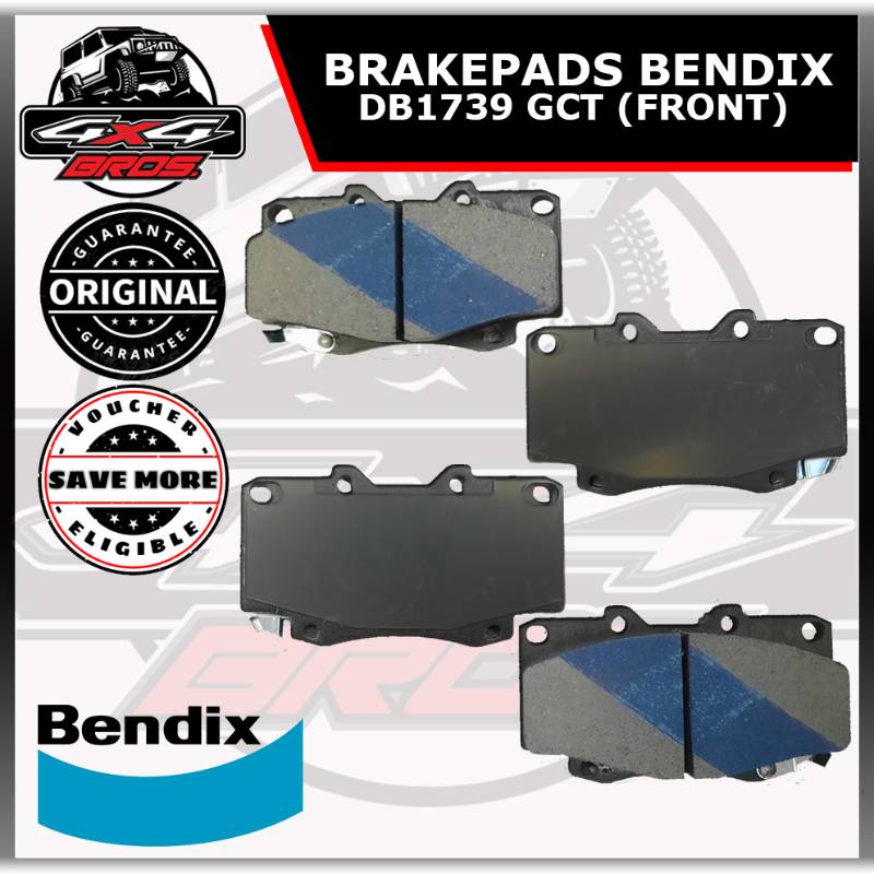 Toyota Hi-Lux 4x4 and Fortuner 2005-2010 FRONT BRAKE PAD DB-1739