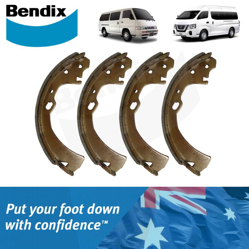 Nissan Eagle, Power Pick Up 1990-1999, Frontier 4x2 1999-2006, Urvan Shuttle, Urvan Estate 1995-2013 and NV350 2015-2021 BRAKE SHOE DS-1174
