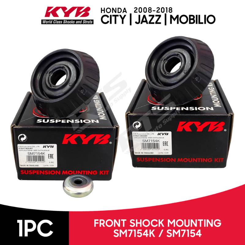 Front for Honda City, Jazz, Mobilio, Brio, BRV 2003 - 2020 with Bearing SHOCK MOUNTING SAM-SM7154K