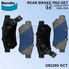 Honda City 2008-2018 REAR BRAKE PAD DB-2289