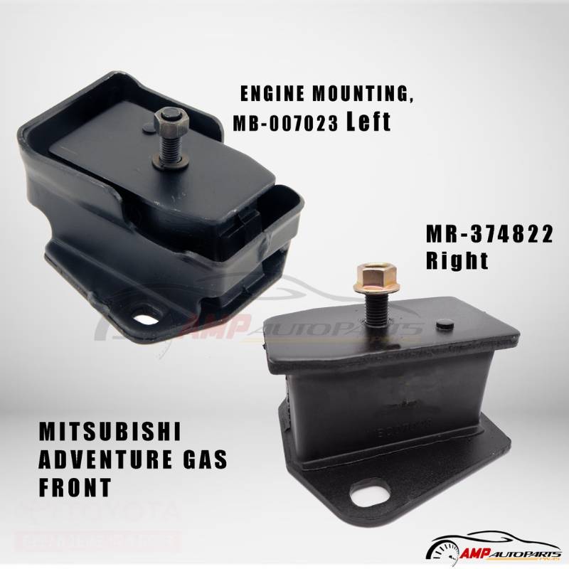 FRONT - Mitsubishi ADVENTURE GAS RH ENGINE SUPPORT MR-374822