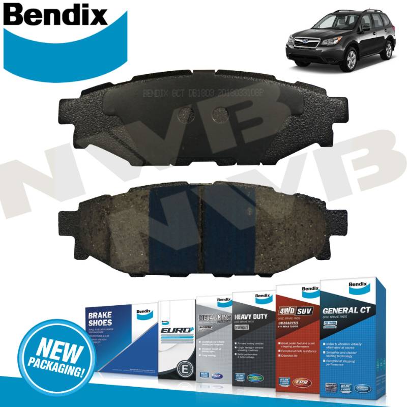 Subaru Forester 2008-2013  REAR BRAKE PAD DB-1803