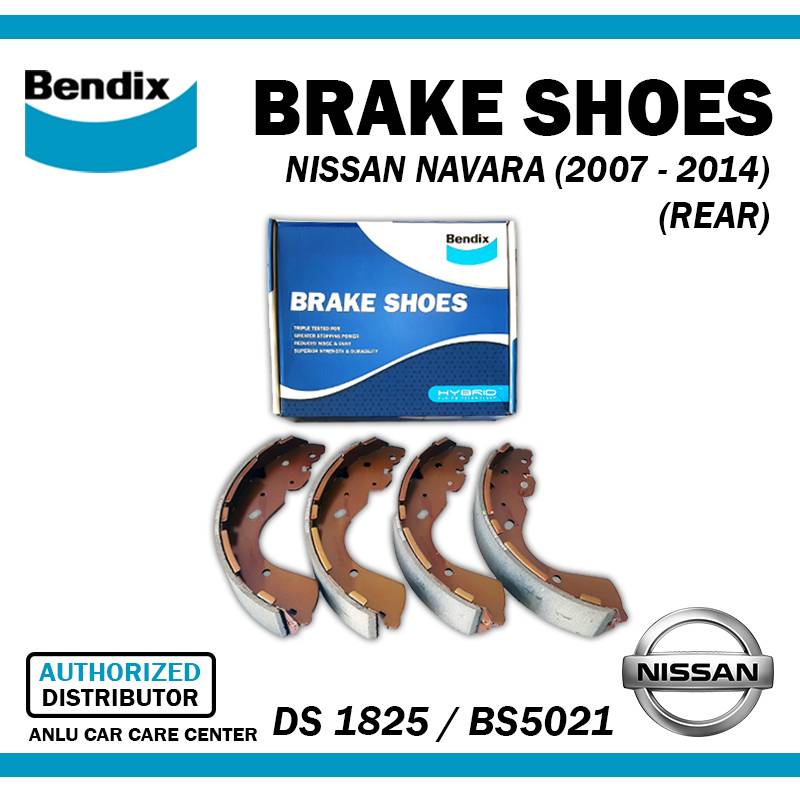 NISSAN NAVARA (2007 - 2014) BRAKE SHOE DS-1825