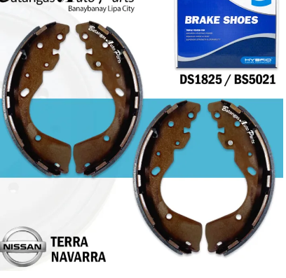 BENDIX BRAKE SHOE NISSAN TERRA 2018-2022 / NAVARA 2007-2014 1SET 4PCS 1825