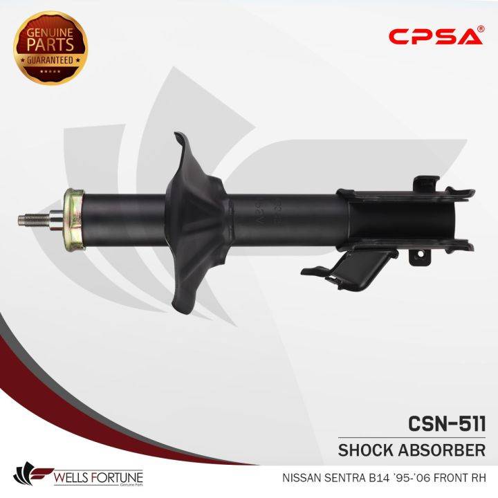 NISSAN SENTRA B14 1400 1600 CD17 1990 - 1994 FRONT RIGHT SHOCK ABSORBER Z-633119-1