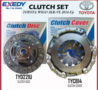 TOYOTA WIGO 2014 - UP (Cover 185MM, disc 185MM x 20T) CLUTCH DISC TYD221U