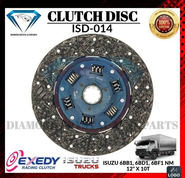 ISUZU 6BB1 / 6BD1 FORWARD / 6BF1 NM 12" X 10T CLUTCH DISC ISD-014