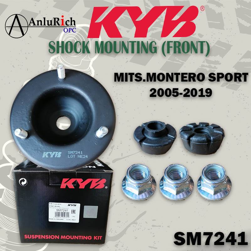 FRONT Mitsubishi Montero Sport 2005-2019 SHOCK MOUNTING SAM-SM7241